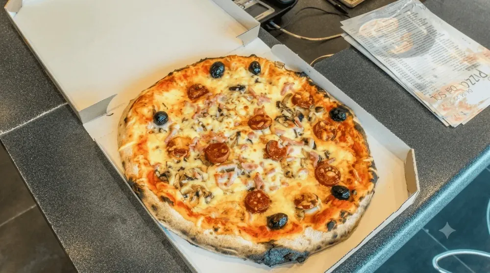 Pizza à emporter près de Brunet